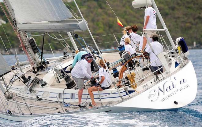 Bob & Kristin Beltrano’s Swan 53, Nai’a (USA) will compete once again ©  Todd Van Sickle